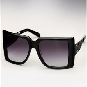 Karen Walker Optimist Sunglasses in black